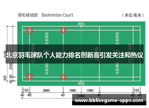 北京羽毛球队个人能力排名创新高引发关注和热议